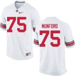 Men's Ohio State Buckeyes #75 Thayer Munford White Nike NCAA College Football Jersey Fashion MOH1544EQ